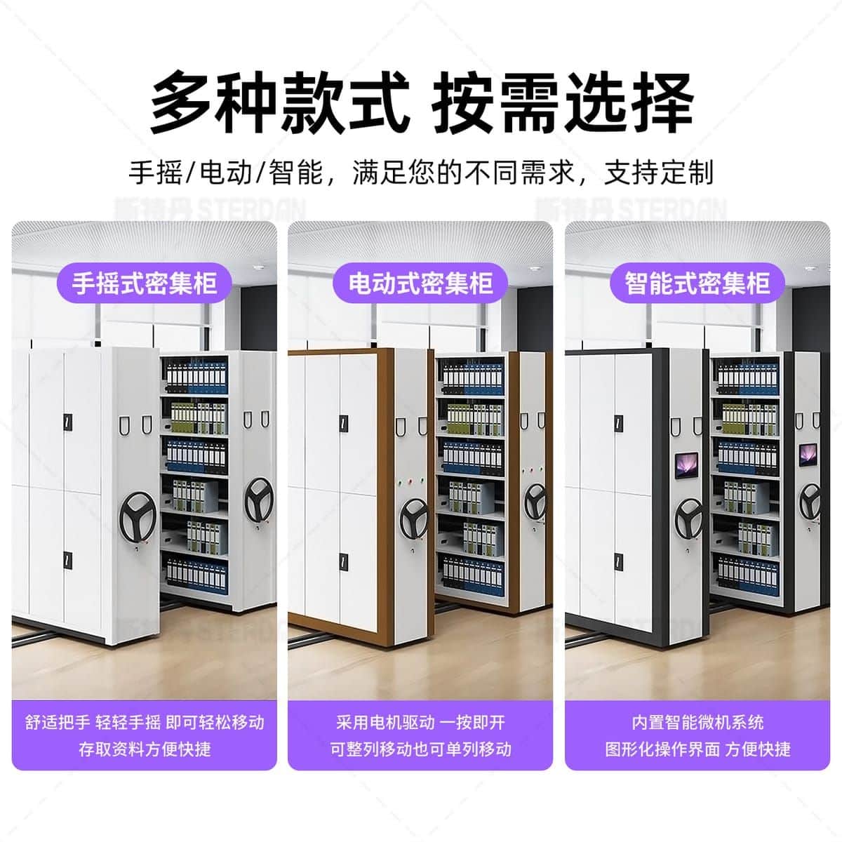 STERDAN 手摇密集架 - 图片 5